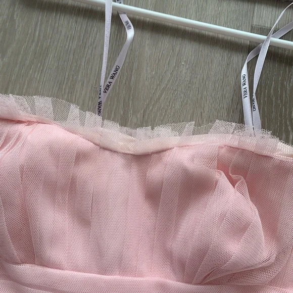 Vera Wang Bridesmaid Tulle Mini-Dress - Picture 6 of 10